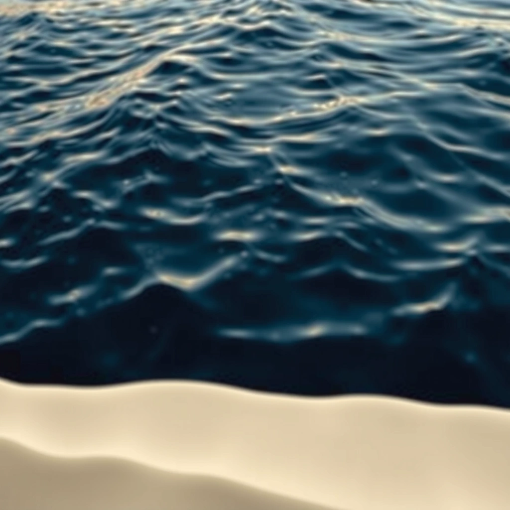 Texture of deep water